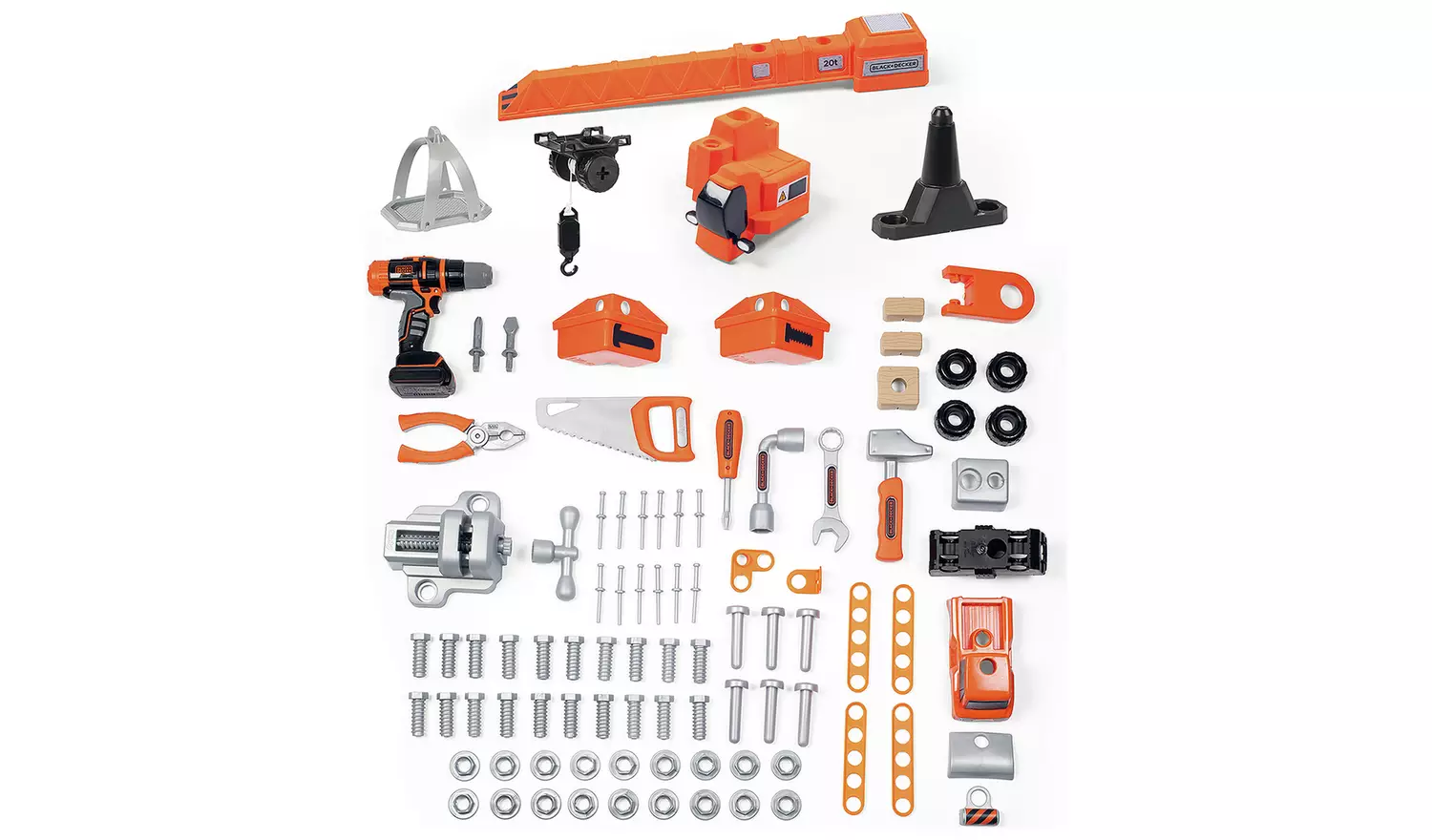 Smoby Black + Decker Builder Toy Workbench