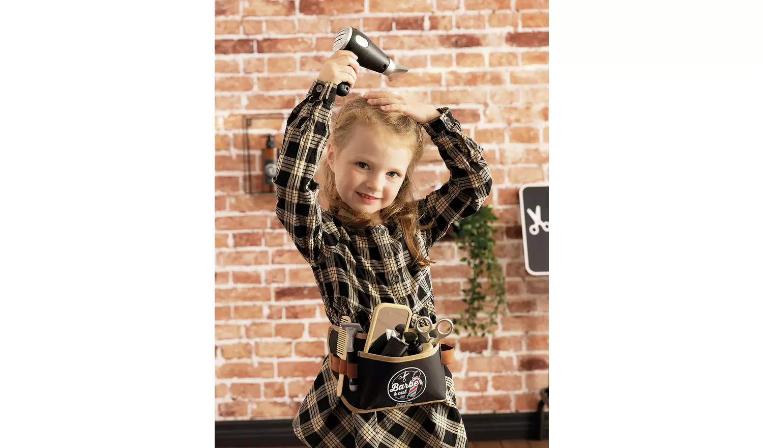 Smoby Role Play Toy Barber Tool Belt