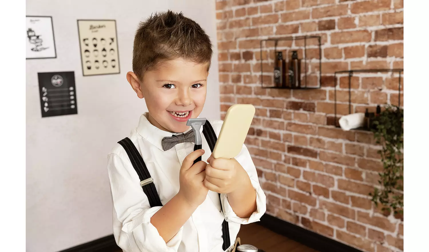 Smoby Role Play Toy Barber Tool Belt