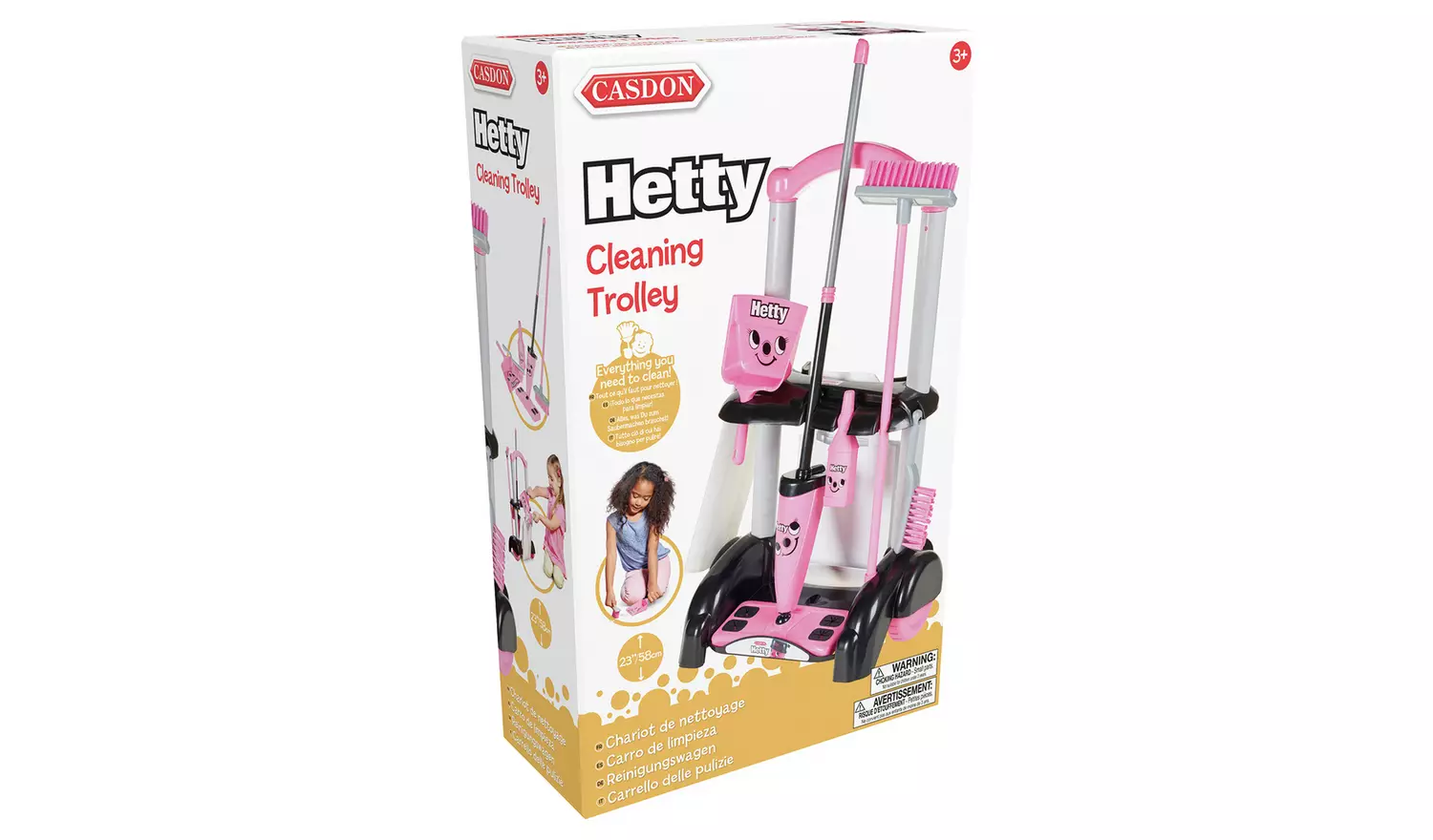 Hetty Toy Cleaning Trolley