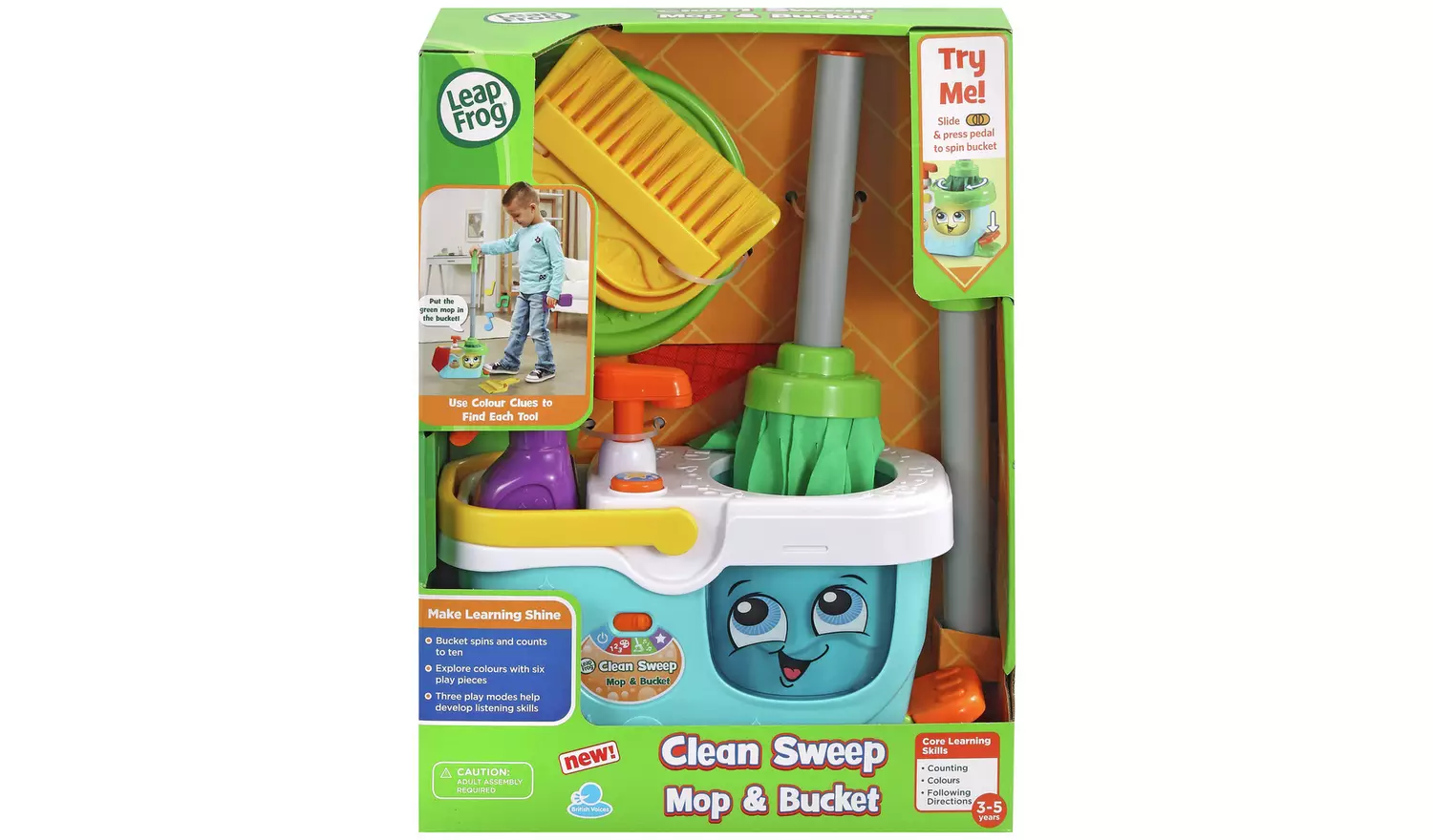 LeapFrog Clean Sweep Mop & Bucket