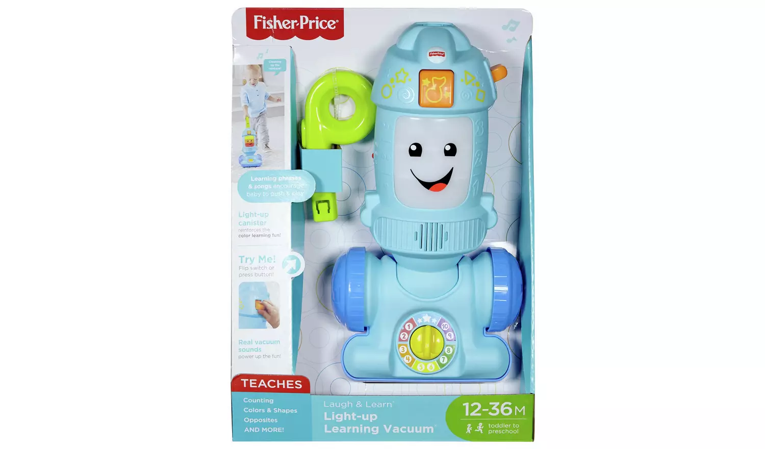 Fisher-Price Laugh & Learn Light-up Toy Vacuum Cleaner