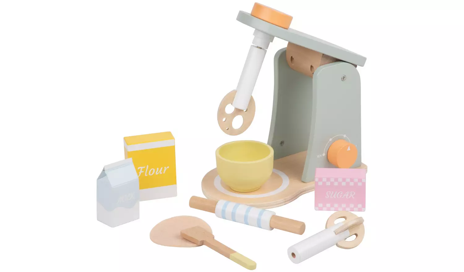 Chad Valley Wooden Baking Set
