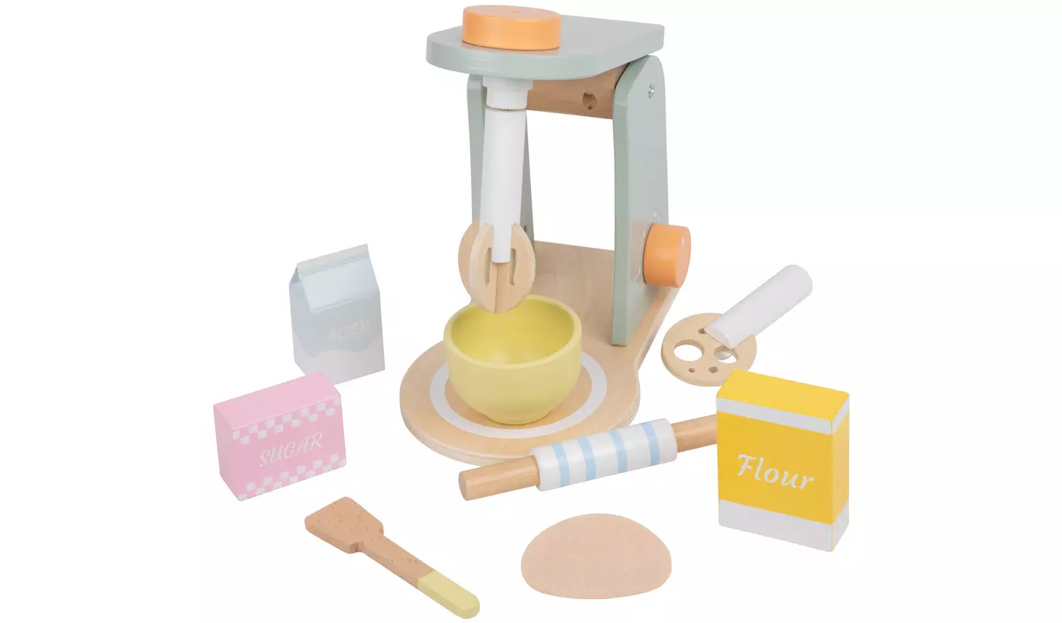 Chad Valley Wooden Baking Set