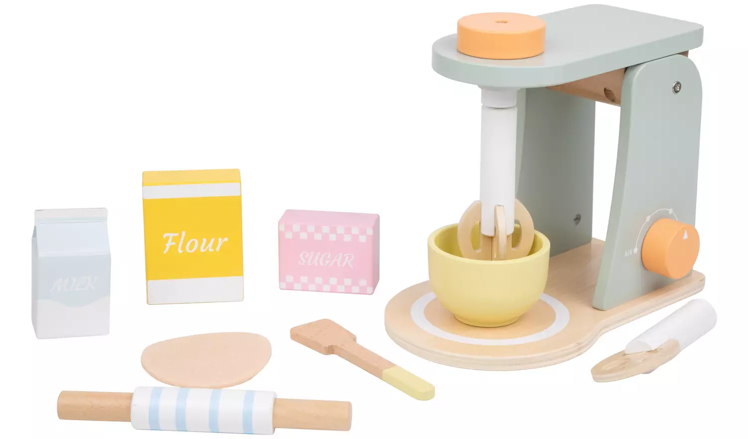 Chad Valley Wooden Baking Set