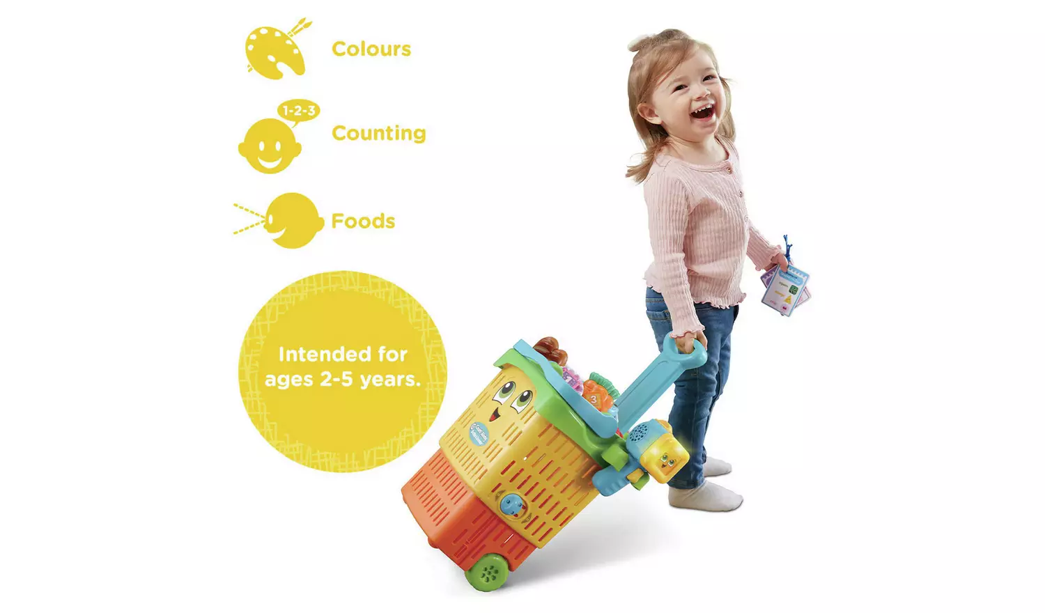 LeapFrog 2 in 1 Count Along Basket and Smart Scanner