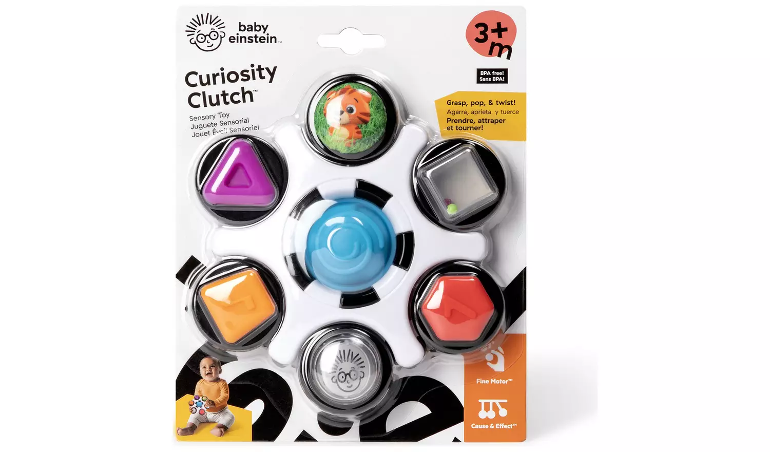 Baby Einstein Twist And Pop Clutch Toy