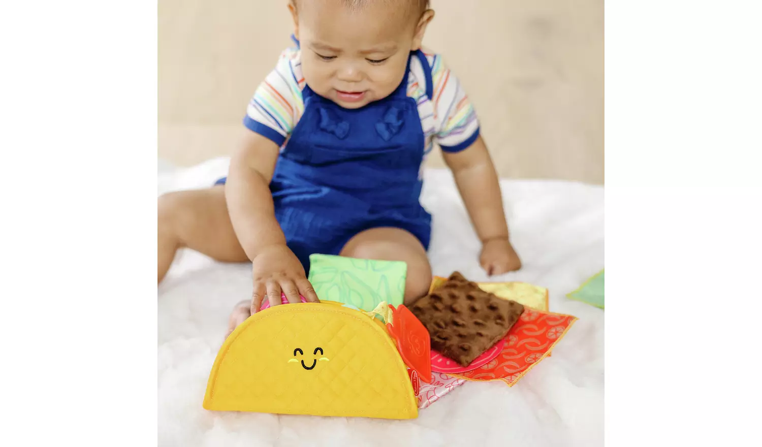 Melissa & Doug Touch N Feel Taco Soft Toy