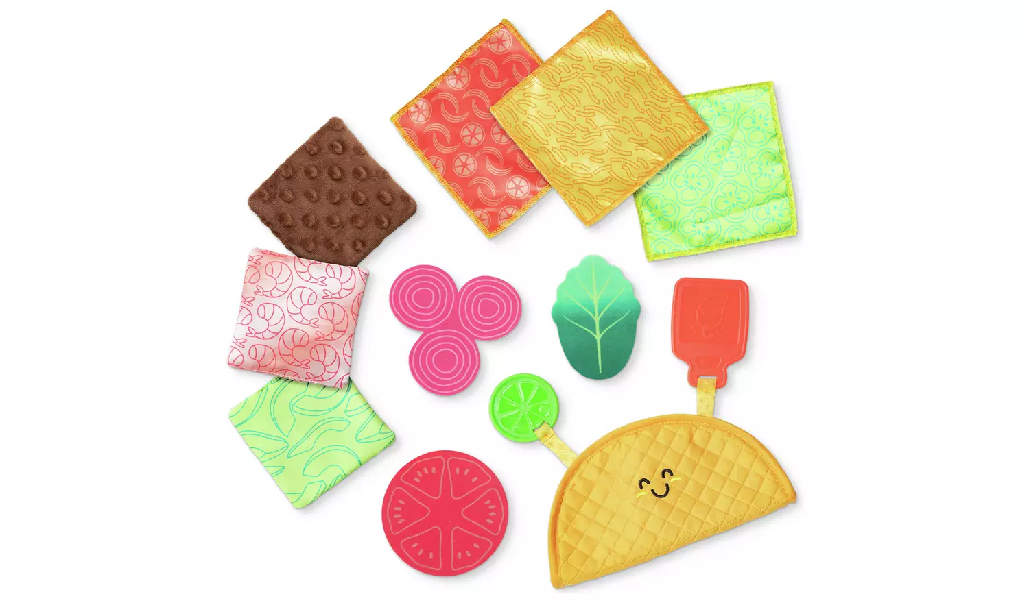 Melissa & Doug Touch N Feel Taco Soft Toy