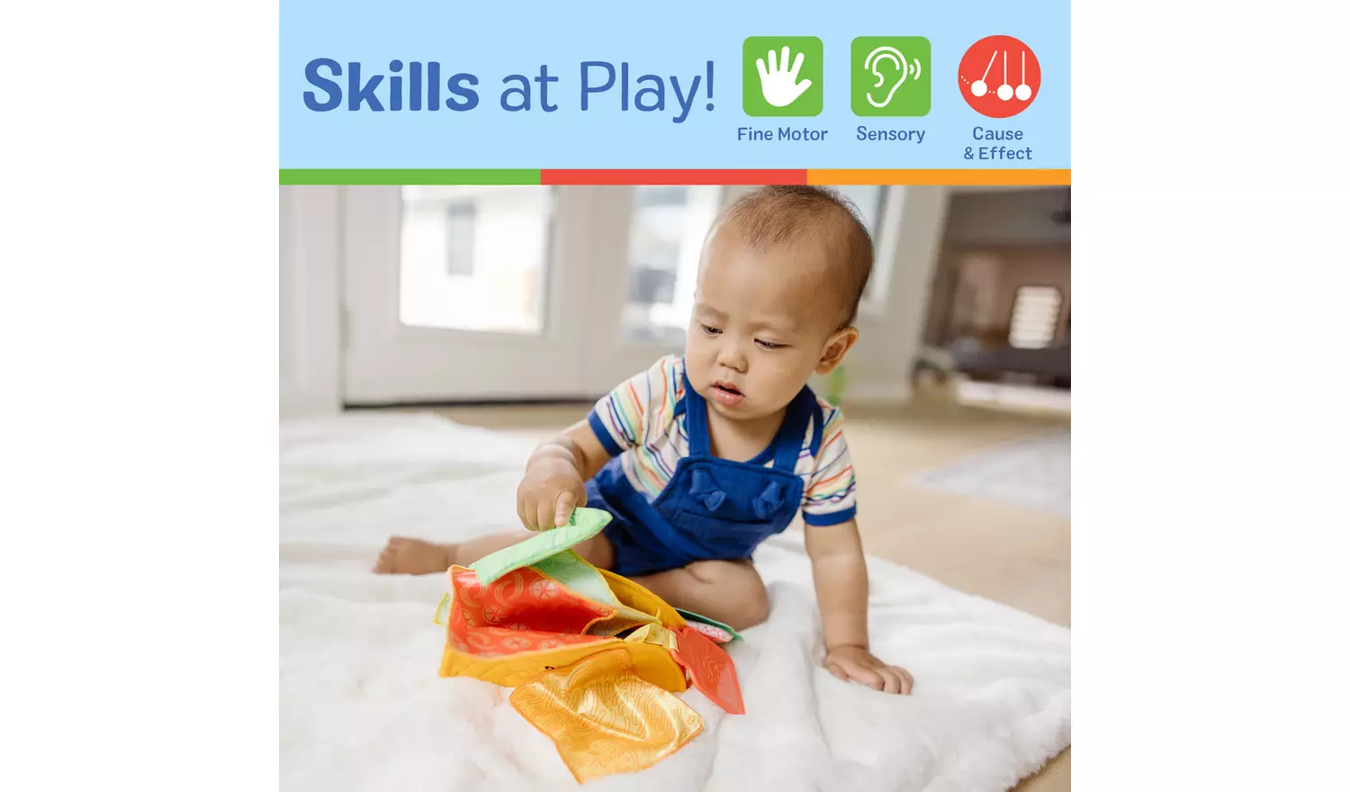 Melissa & Doug Touch N Feel Taco Soft Toy