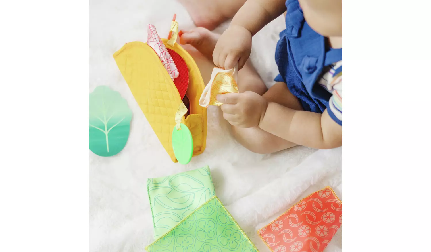 Melissa & Doug Touch N Feel Taco Soft Toy