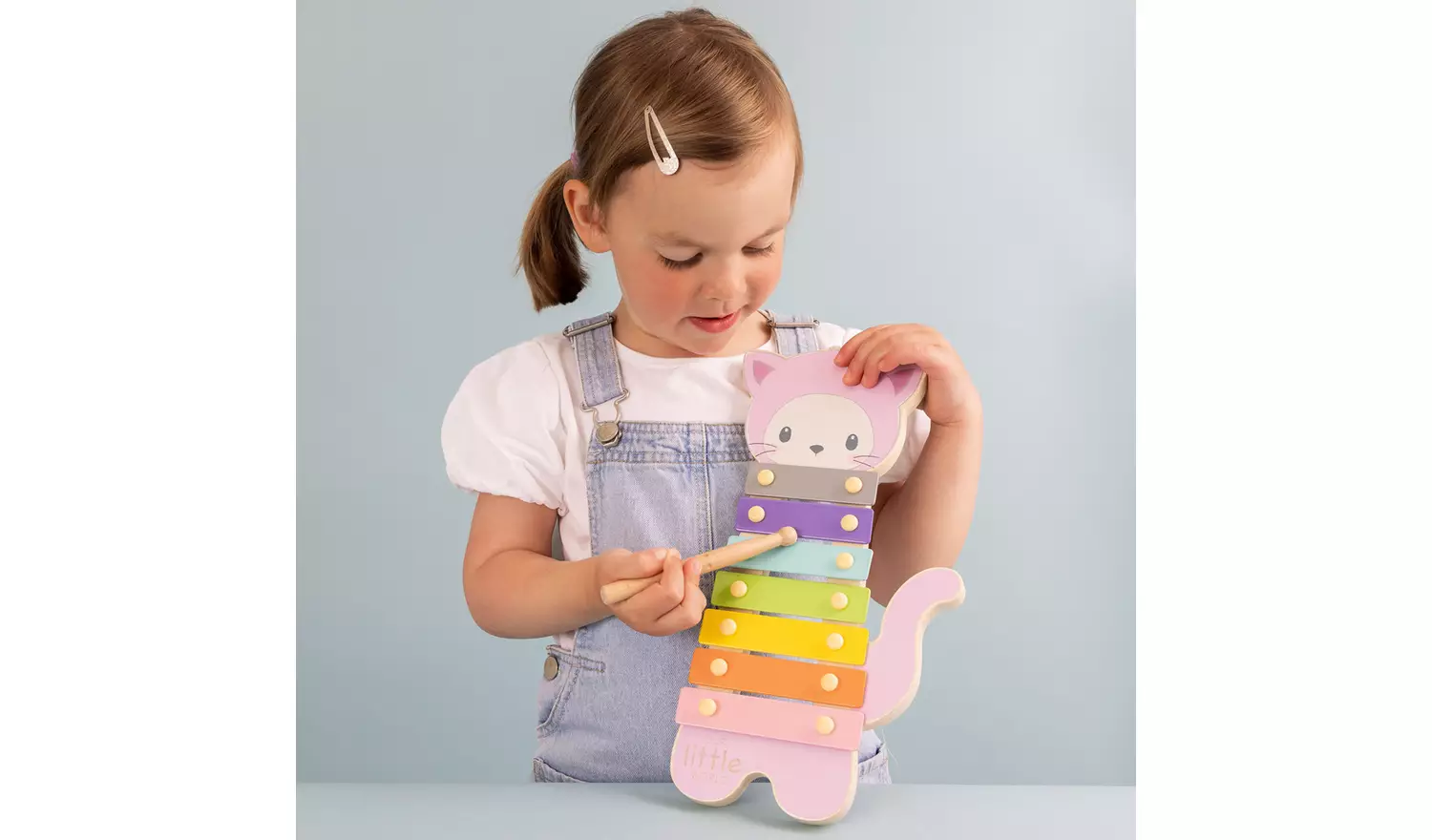 Our Little World Wooden Sensory Cat Xylophone