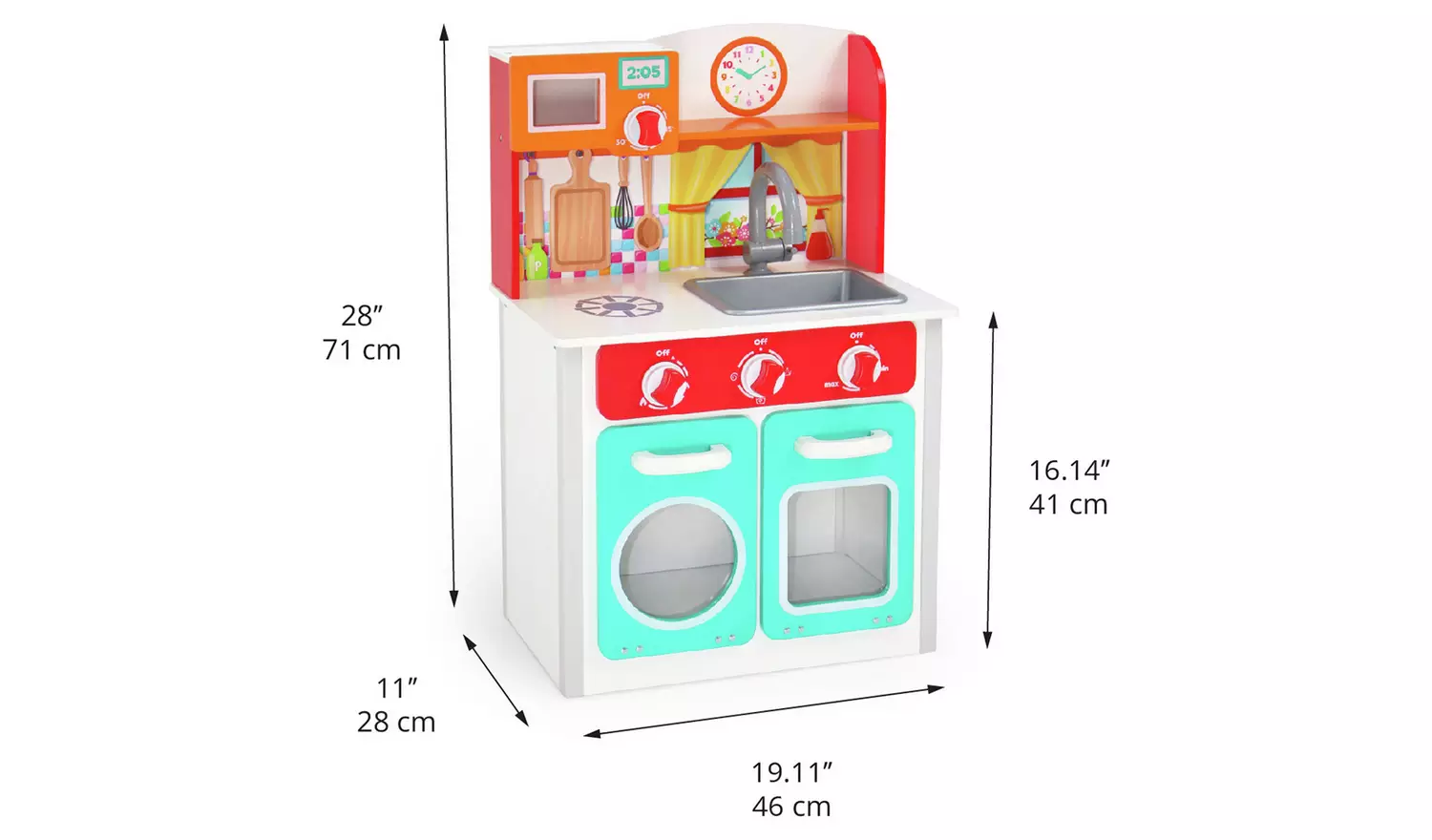 Chad Valley Wooden Junior Toy Kitchen