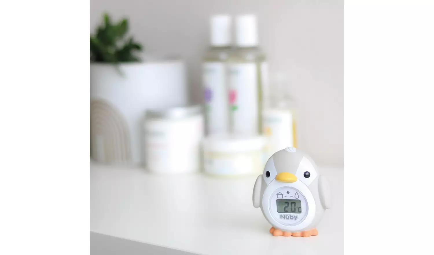 Nuby Bath Thermometer Penguin
