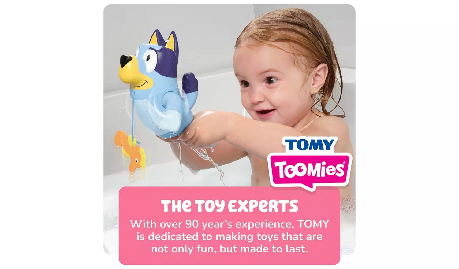 Bluey Swimming Tomy Bath Toy