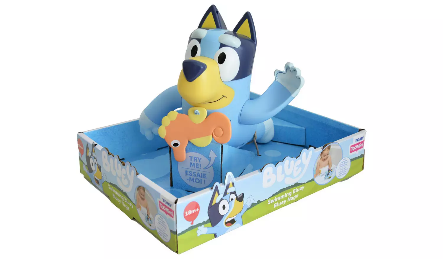 Bluey Swimming Tomy Bath Toy
