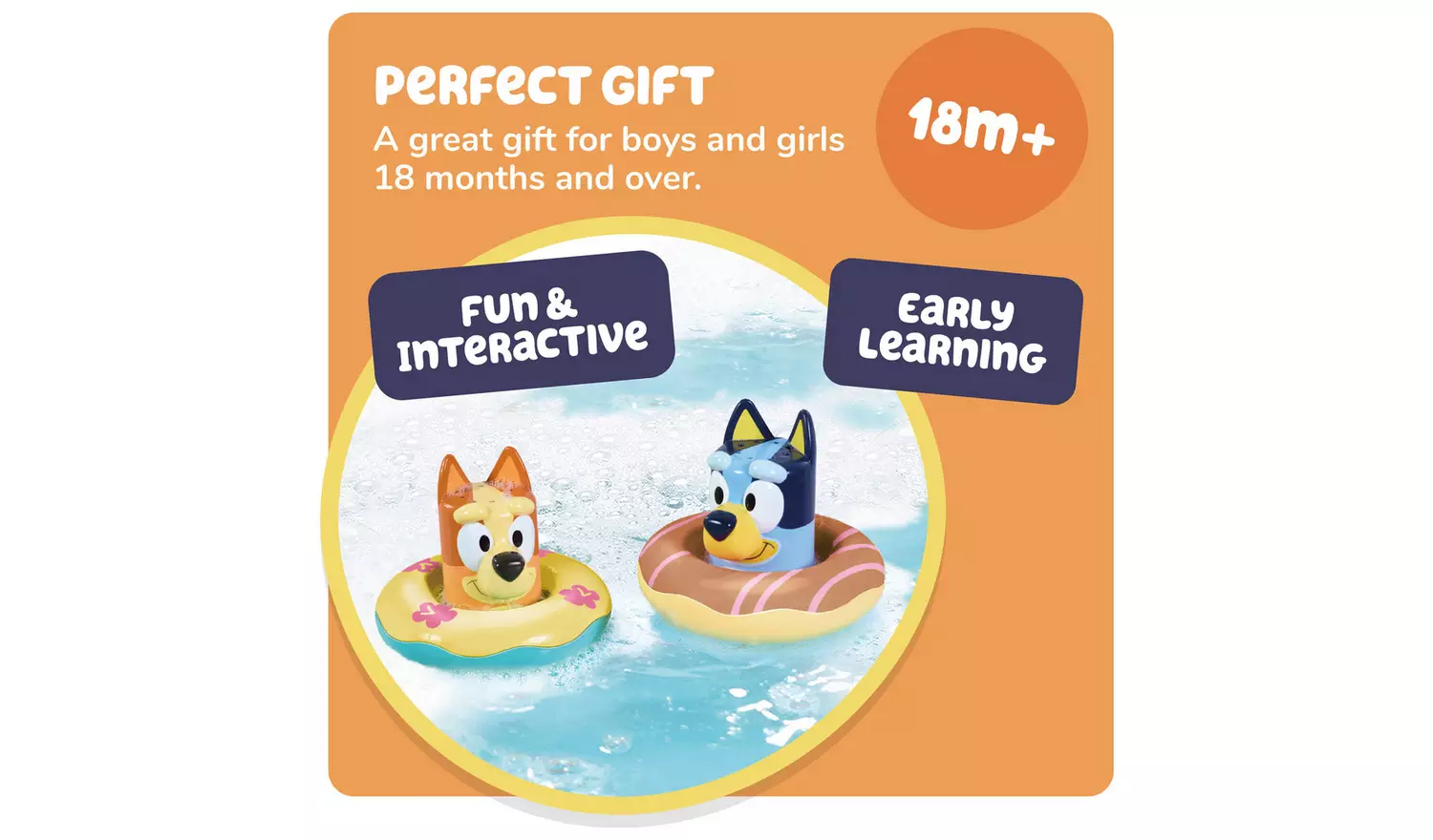 Bluey Bath Toy Set