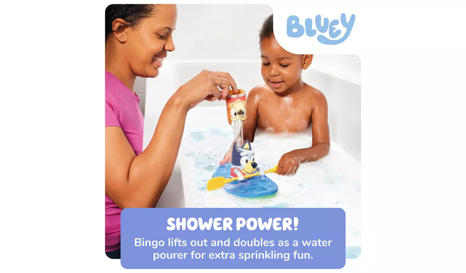 Tomy Toomies Bluey Bath Canoe