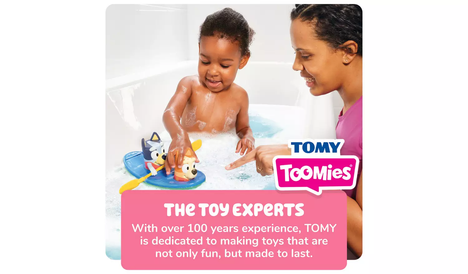 Tomy Toomies Bluey Bath Canoe