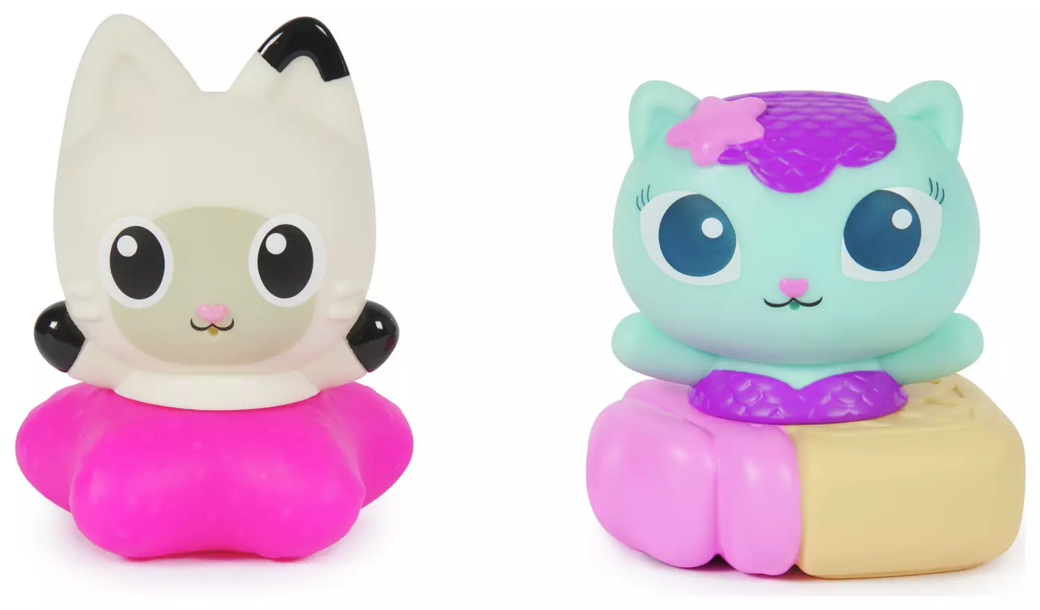 Gabby's Dollhouse Cat Bath Squirter Figures