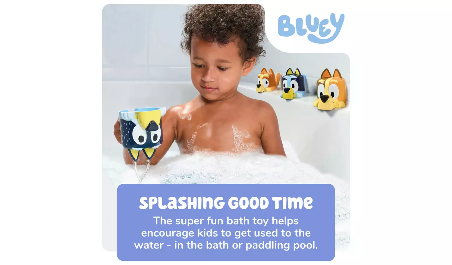 Bluey Family Bath Pourers