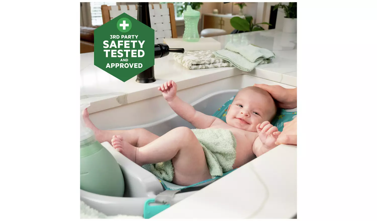 Ingenuity Newborn Toddler Tub - Grey