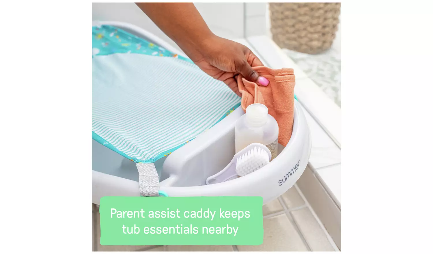 Ingenuity Newborn Toddler Tub - Grey