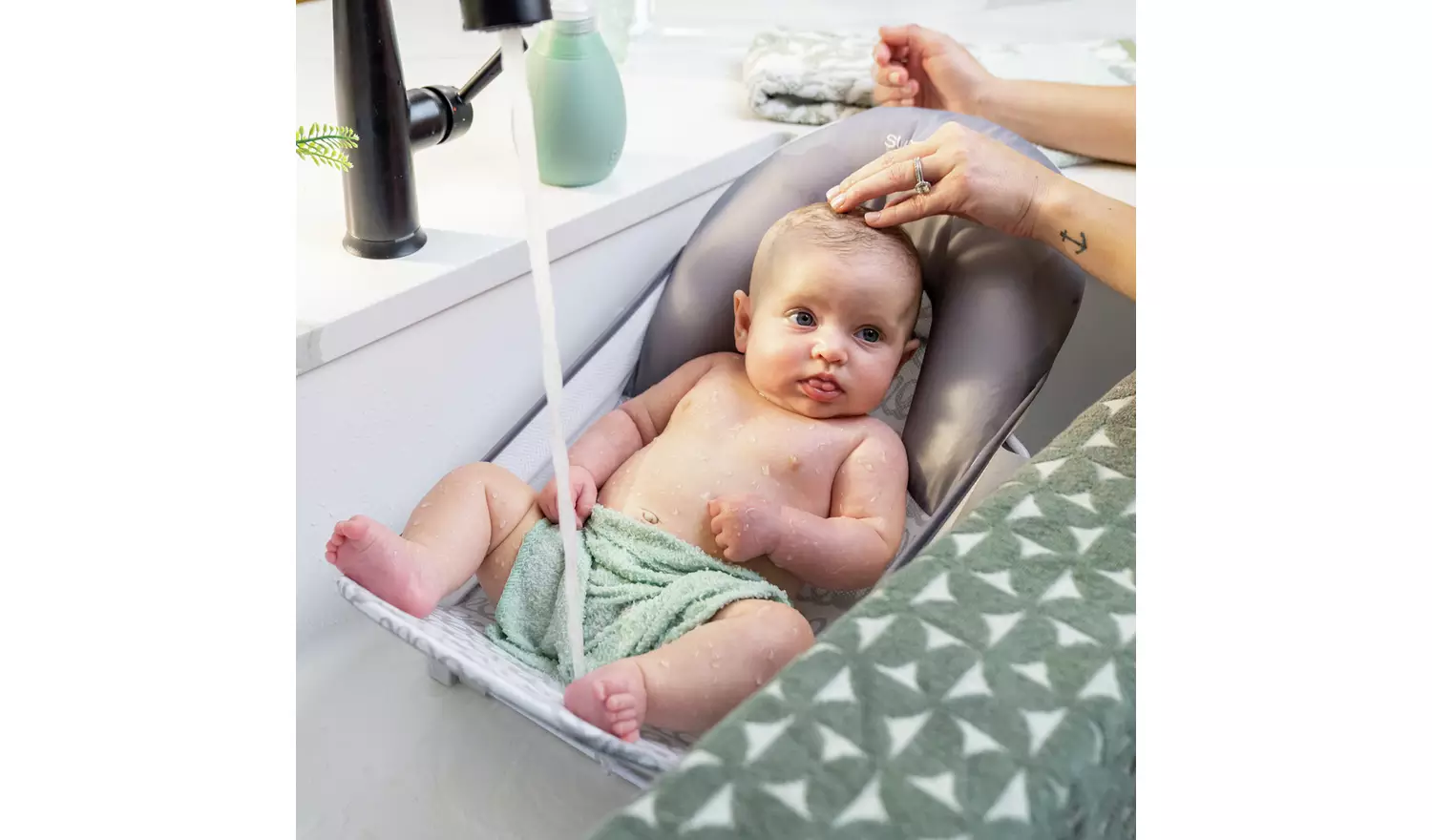 Ingenuity Foldaway Bather - Grey