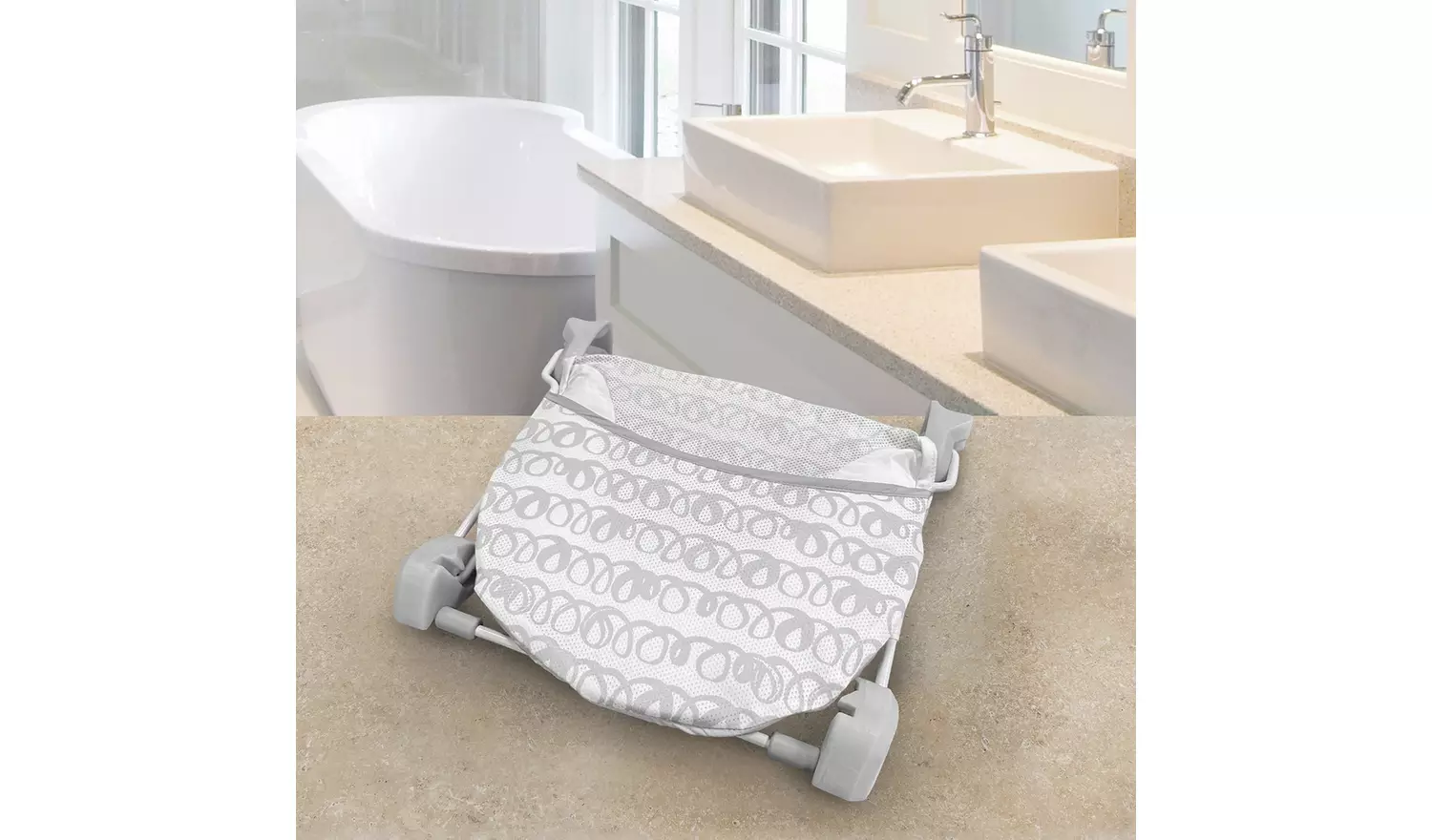 Ingenuity Foldaway Bather - Grey