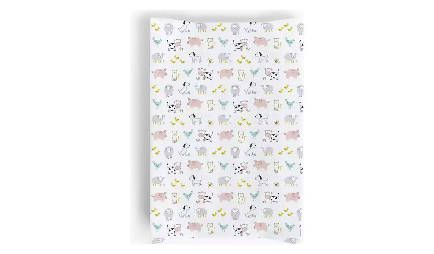 Cuggl Wedge Changing Mat Farm Yard