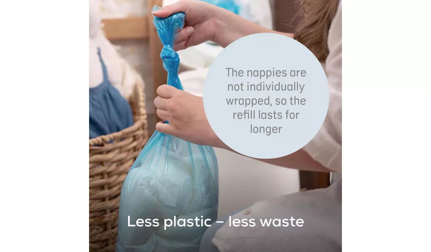 Angelcare XL Nappy Bin Of 1 Refill