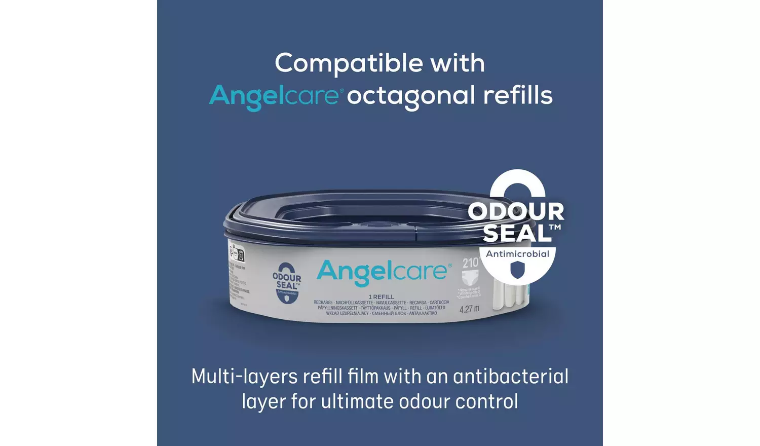 Angelcare XL Nappy Bin Of 1 Refill