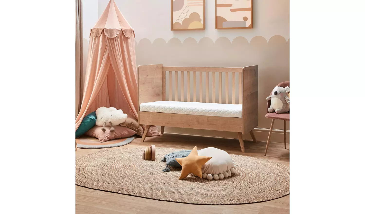 Silentnight Safe Nights Lullaby 60 x 120cm Cot Mattress