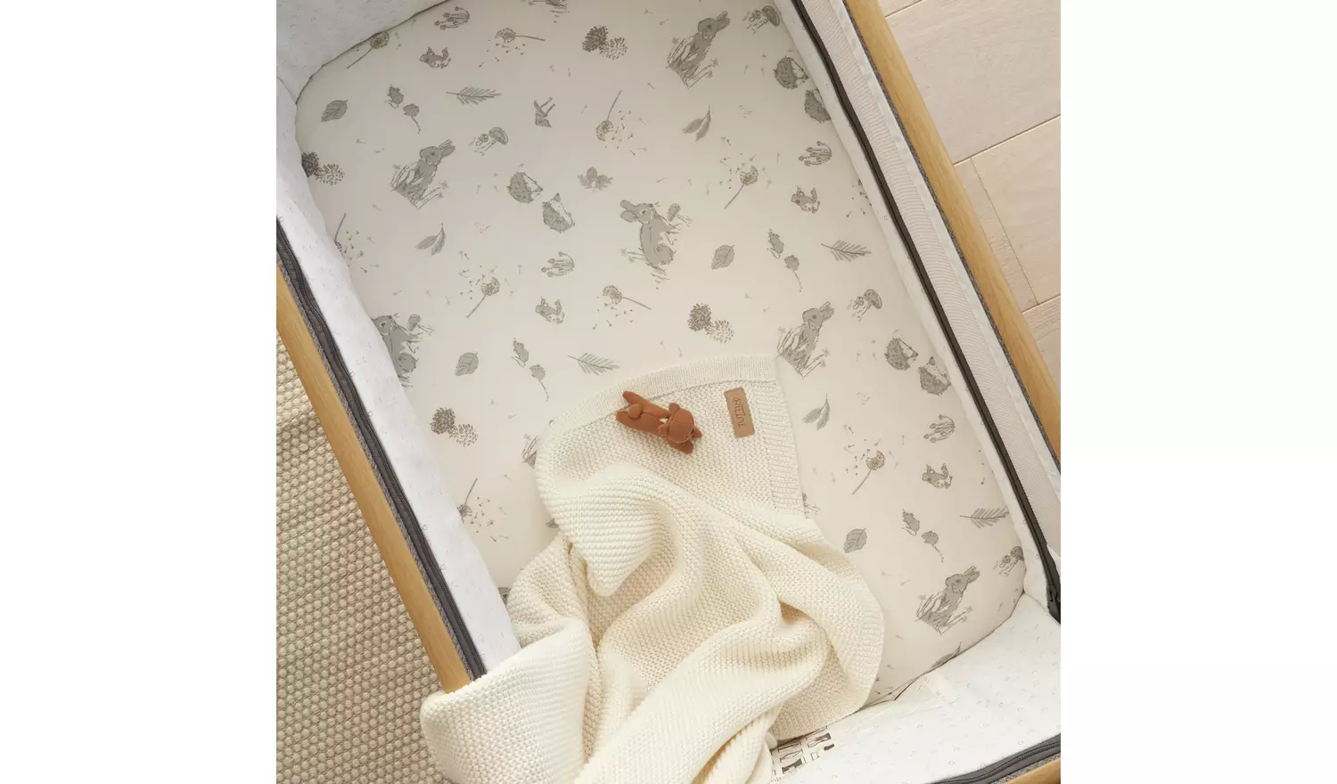 Tutti Bambini Cozee Crib 2pk Fitted Sheets Cocoon