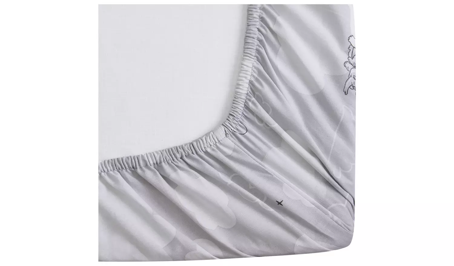 Disney Dumbo Cotton Twin Pack Nursery Fitted Sheet - Cot Bed