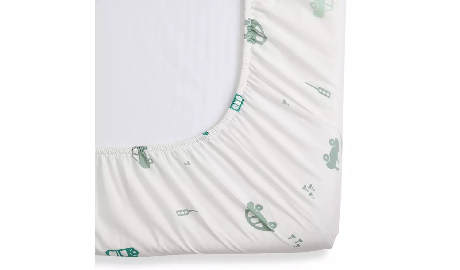 Habitat Transport Twin Nursery Fitted Sheet - Cot Bed