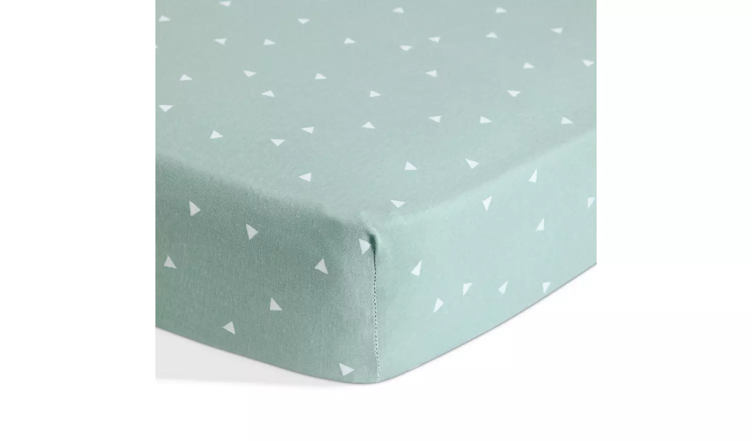 Habitat Cotton Little Dino Nursery Fitted Sheet - Cot Bed