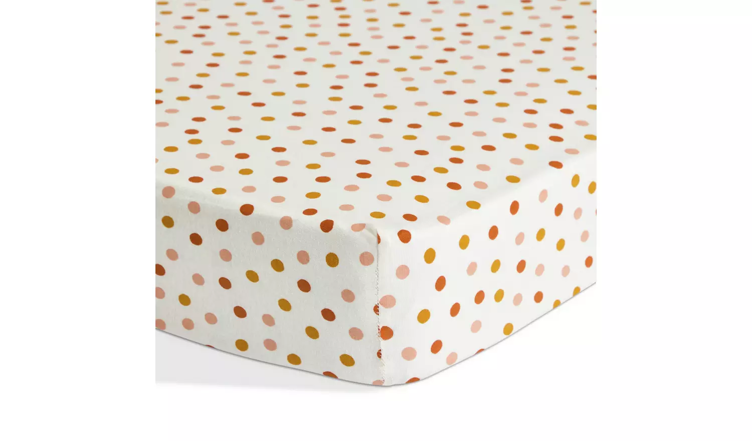 Habitat Cotton Jersey Rainbow Twin Nursery Fitted Sheet- Cot
