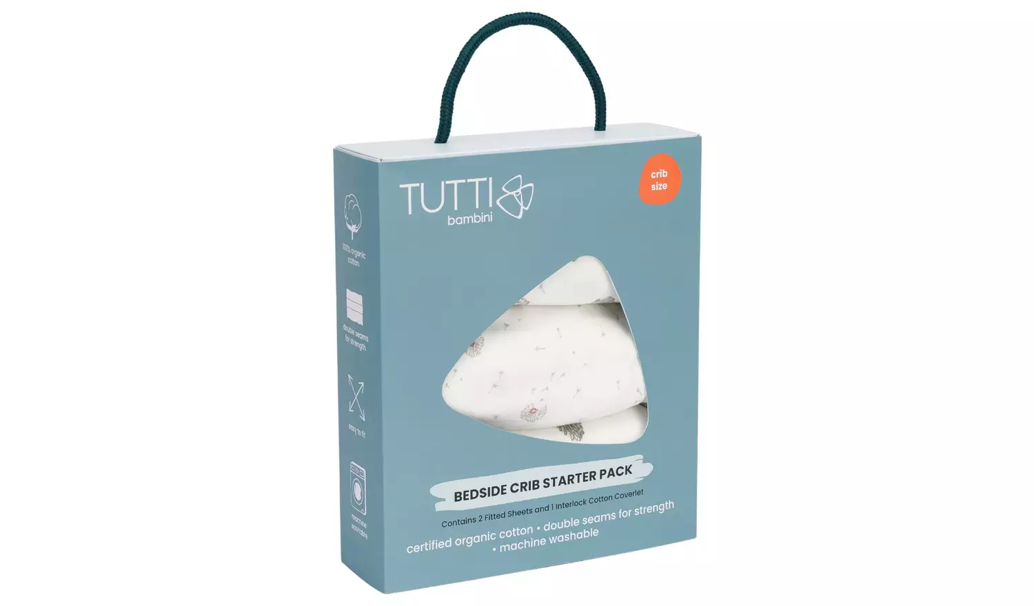 Tutti Bambini Crib Bedding Starter Set Cocoon