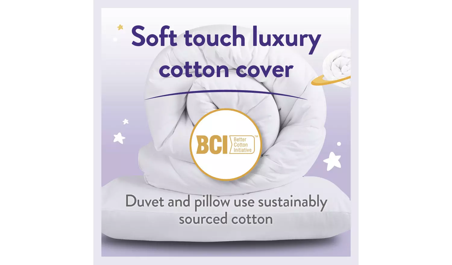 Slumberdown Little Slumbers Anti-Allergy Bedset - Cot Bed