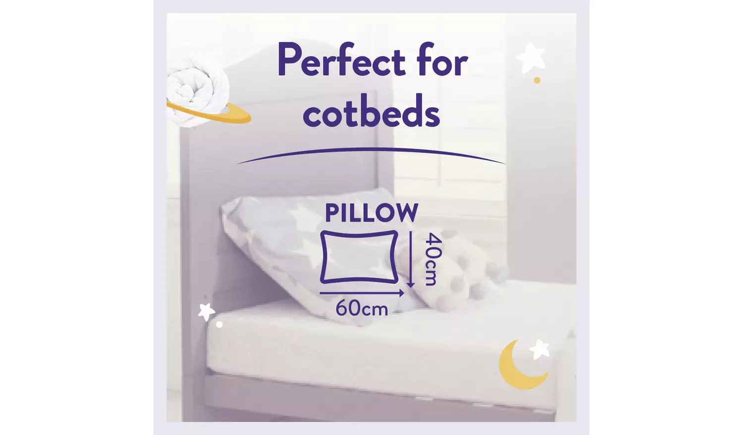 Slumberdown Little Slumbers Anti-Allergy Bedset - Cot Bed