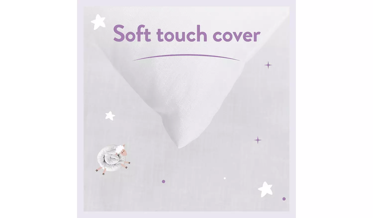Slumberdown Little Slumbers Anti-Allergy Pillow - Cot Bed