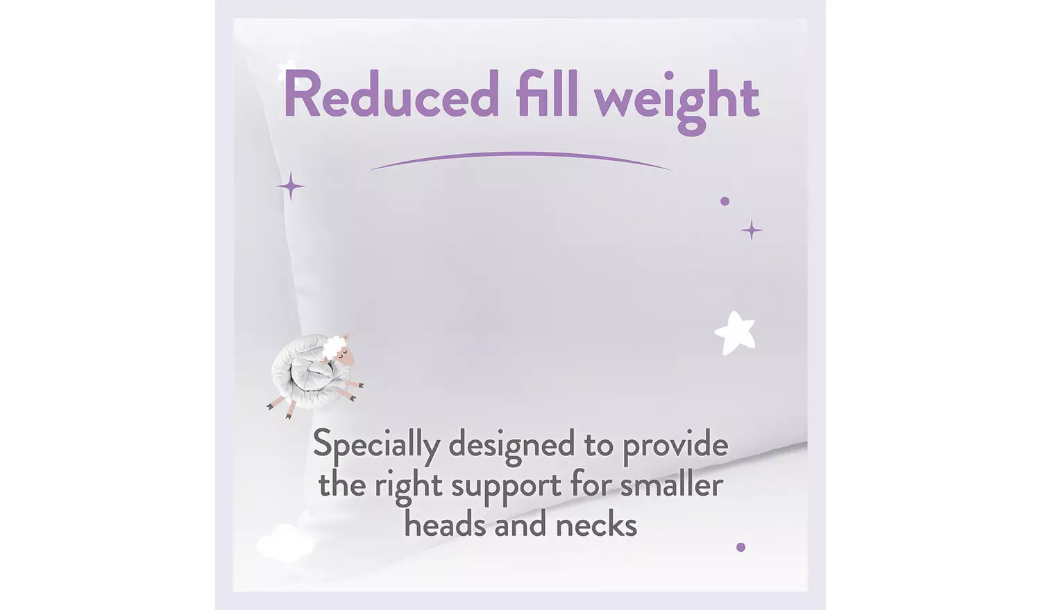 Slumberdown Little Slumbers Anti-Allergy Pillow - Cot Bed