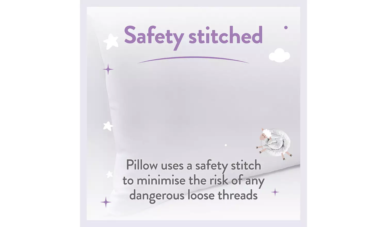 Slumberdown Little Slumbers Anti-Allergy Pillow - Cot Bed