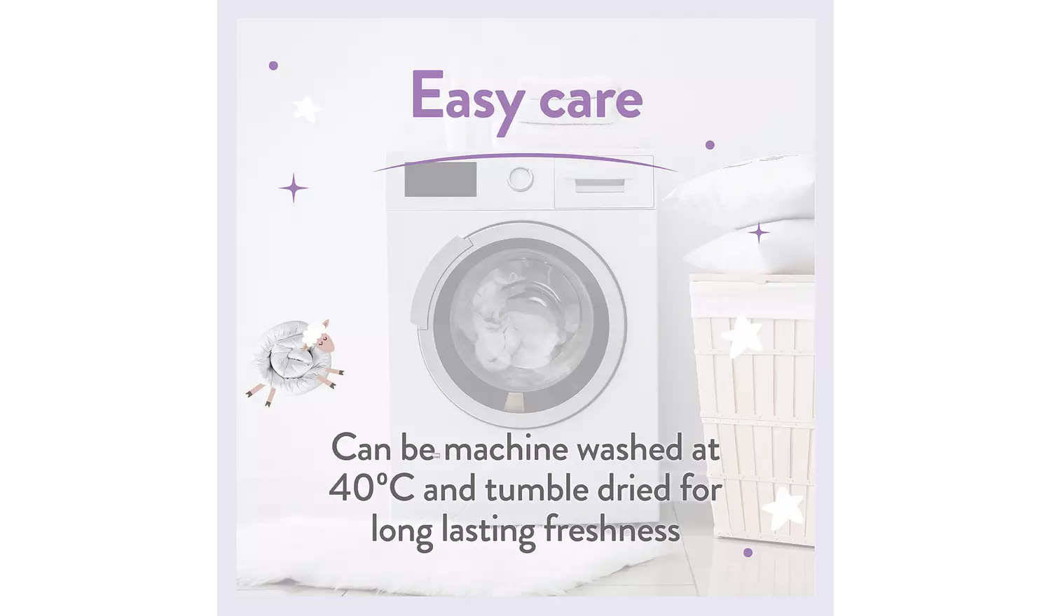 Slumberdown Little Slumbers Anti-Allergy Pillow - Cot Bed