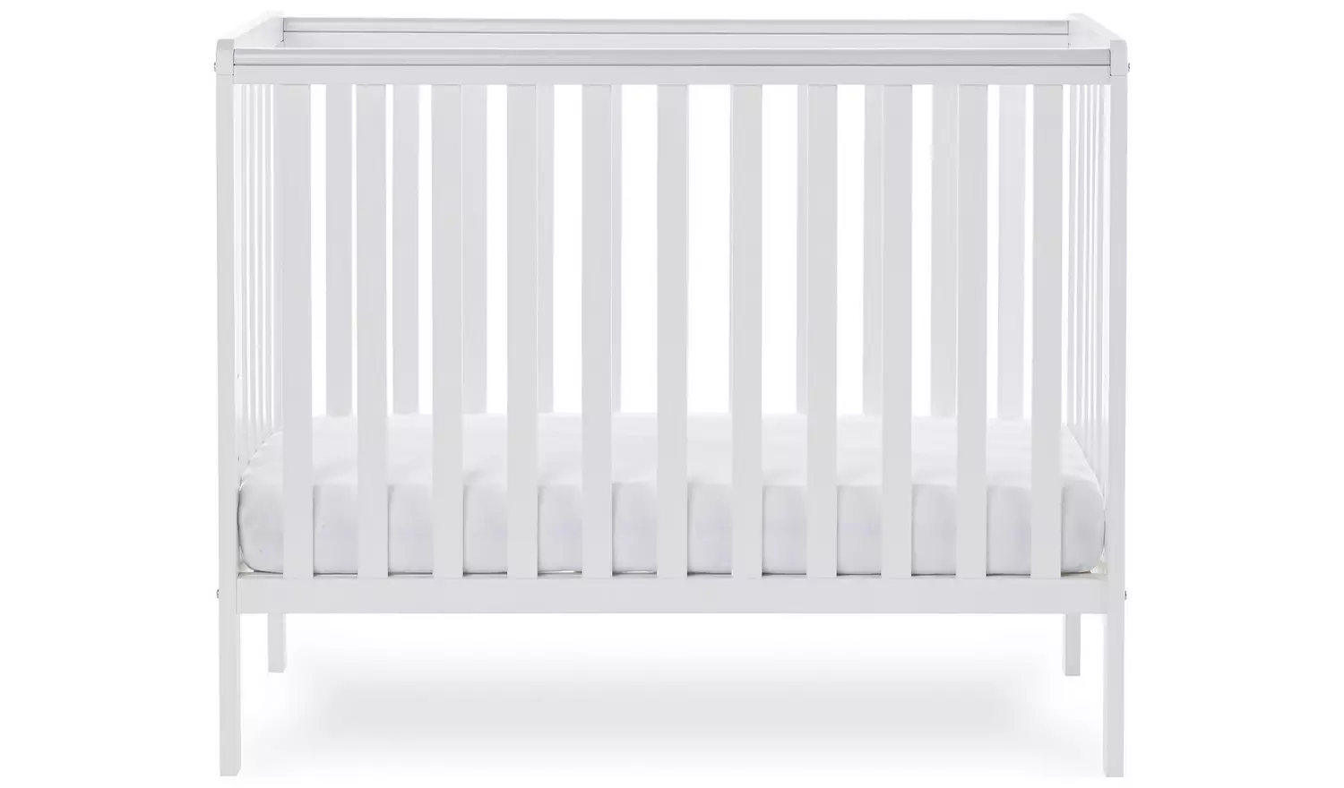 Obaby Bantam Space Saver Cot Drawer Changer & Mattress – Wht