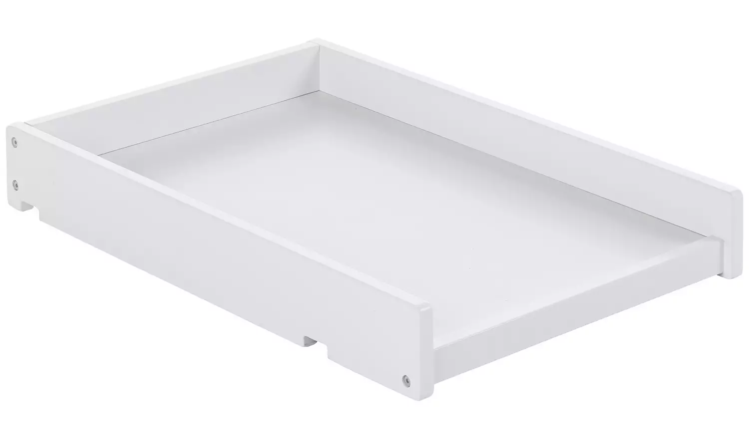 Obaby Bantam Space Saver Cot Drawer Changer & Mattress – Wht
