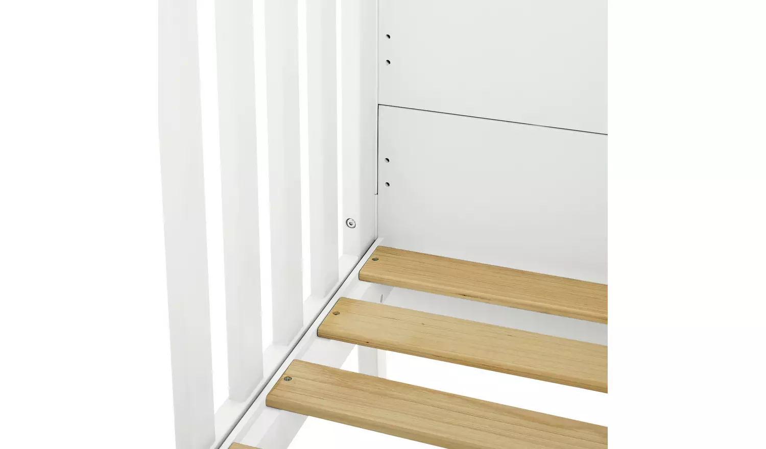 Cuggl Canterbury Nursery Cot Bed - White