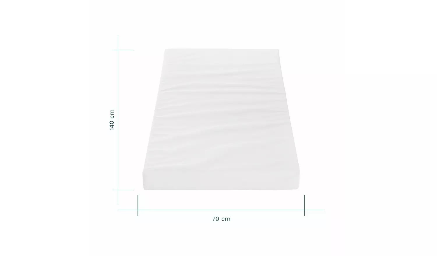 Tutti Bambini Rio Cot Bed Changer and Mattress - Grey