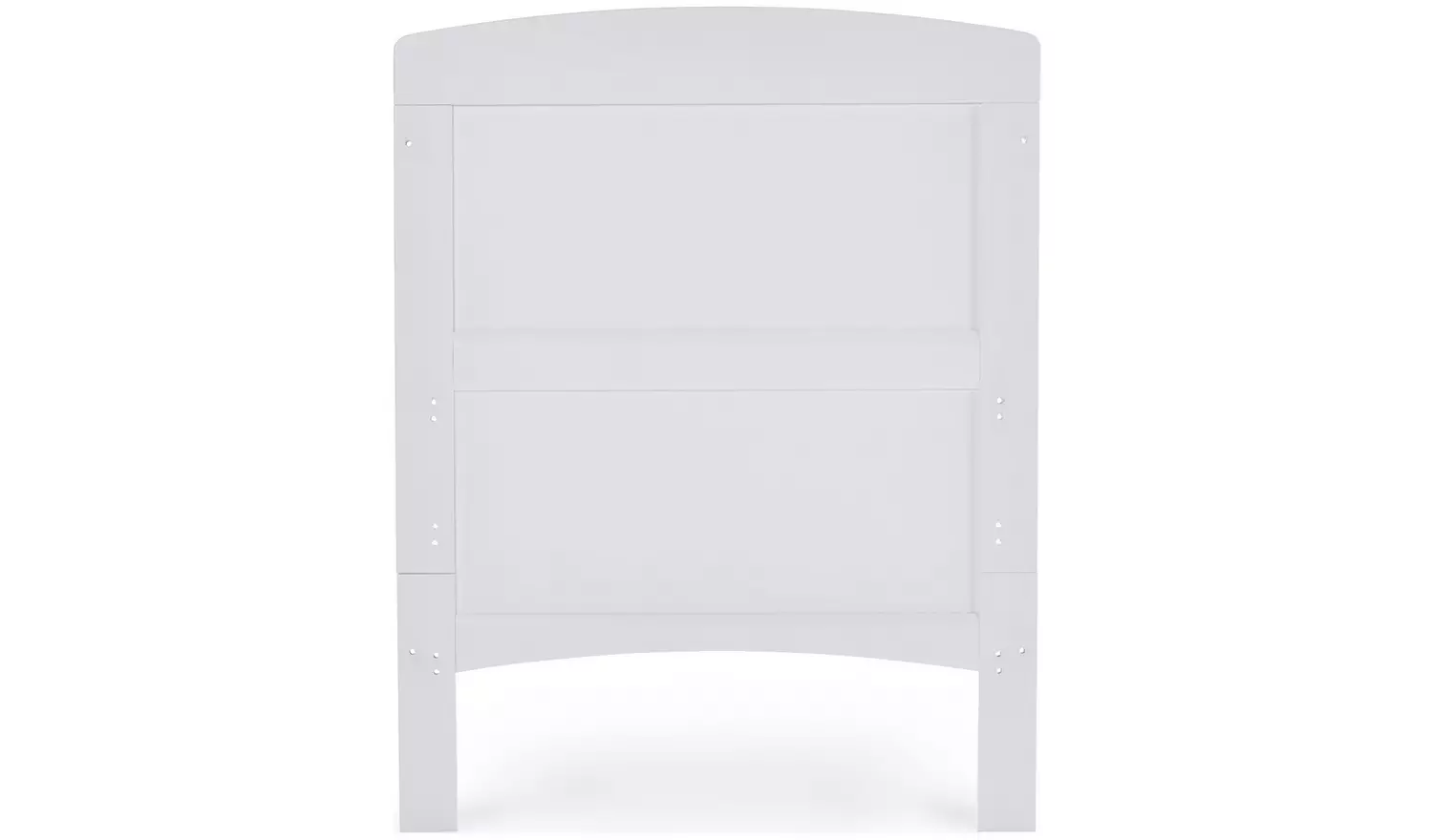 Obaby Grace Cot Bed with Mattress - White